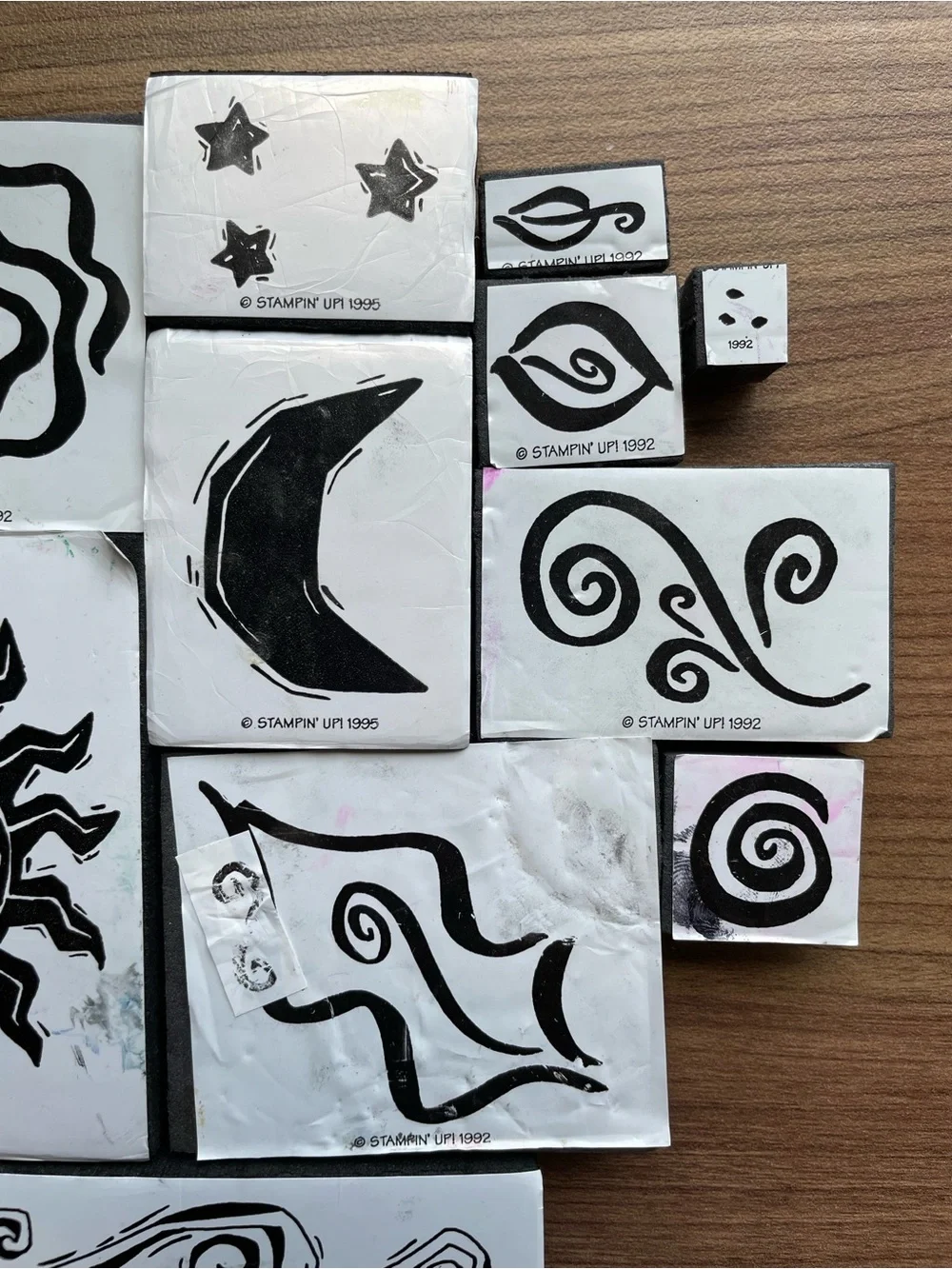 Stampin Up! vintage foam